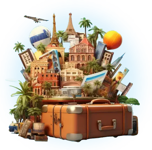 Euro Egypt Travel hot air balloon over Egyptian landscape – trusted travel agency since 1982